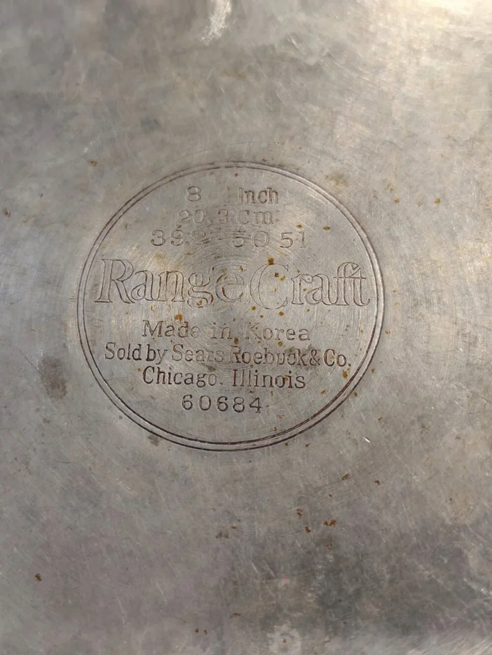 80's Vintage Sears & Roebuck Range Craft 2 Qt Saute Pan Model 392-5051